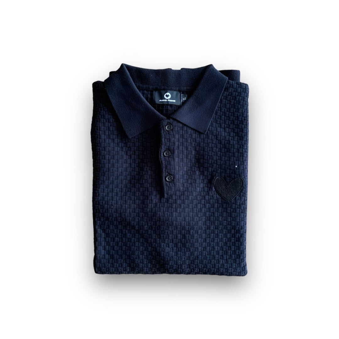 MARCI FRANC DIAMOND POLO SHIRT