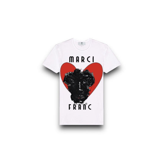 MARCI FRANC x BOKANG MANKOE WHITE T-SHIRT